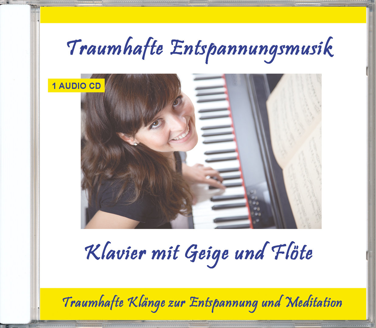 Traumhafte Entspannungsmusik – Klavier mit Geige und Flöte - Audio-CD